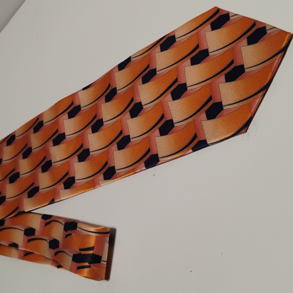 🔥🔥🔥Ferucci All Silk Tie Handmade Beautiful Vibrant Colors - Picture 8 of 8